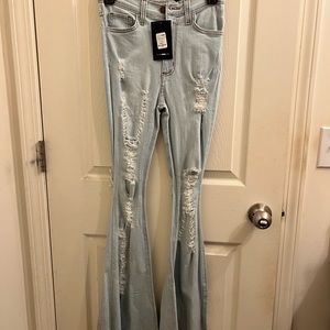 Fashion Nova flare jeans